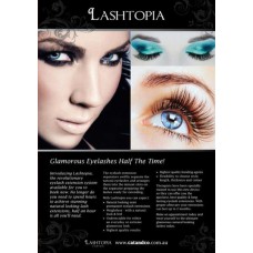 Lashtopia By C.A.T & Co Poster